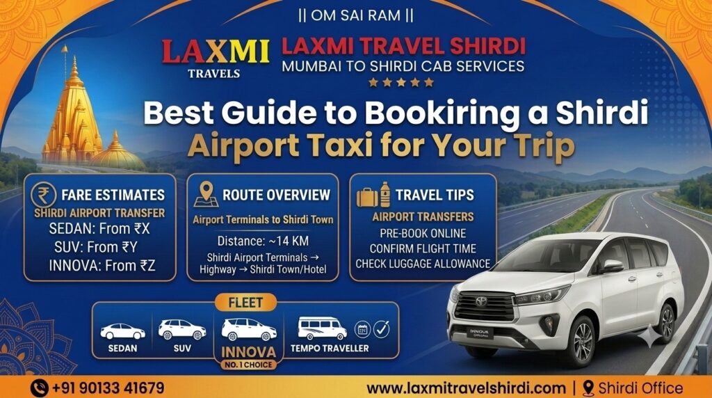 Best Guide to Booking - a Shirdi Airport Taxi for Your Trip