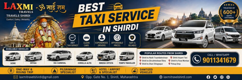 Best Taxi Service in Shirdi