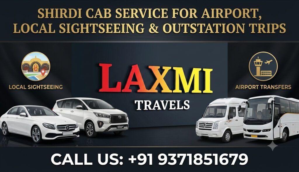 Shirdi Cab Service for Airport, Local Sightseeing and Outstation Trips